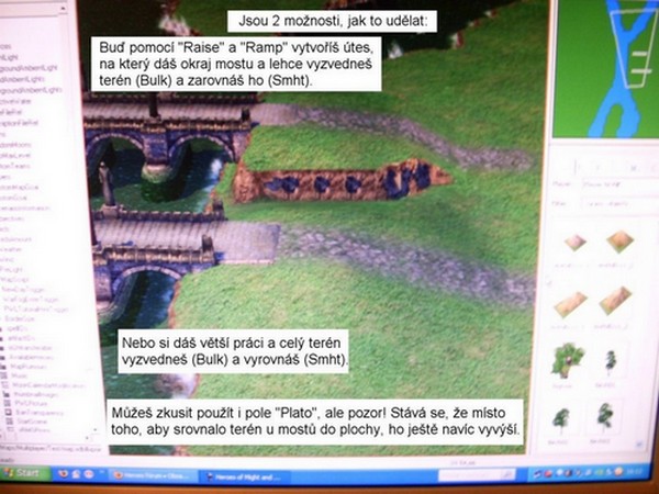 Úprava vstupu na most