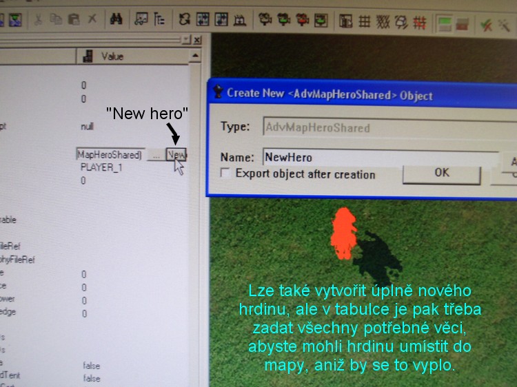 Úprava vlastností hrdiny (2)